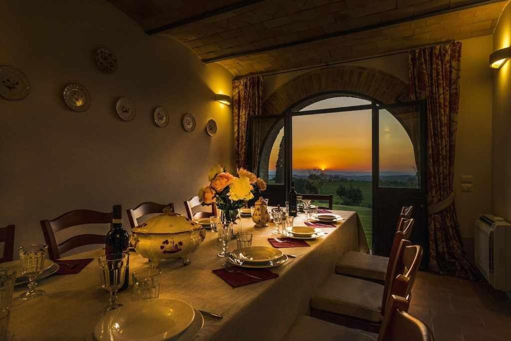Villa I Cipressini Piscina Riscaldata Spa Toscana Pienza Exteriér fotografie