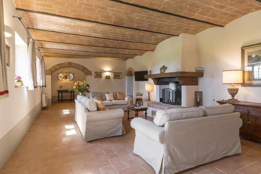 Villa I Cipressini Piscina Riscaldata Spa Toscana Pienza Exteriér fotografie