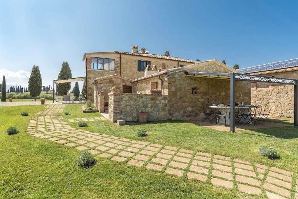 Villa I Cipressini Piscina Riscaldata Spa Toscana Pienza Exteriér fotografie