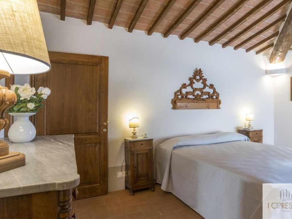 Villa I Cipressini Piscina Riscaldata Spa Toscana Pienza Exteriér fotografie