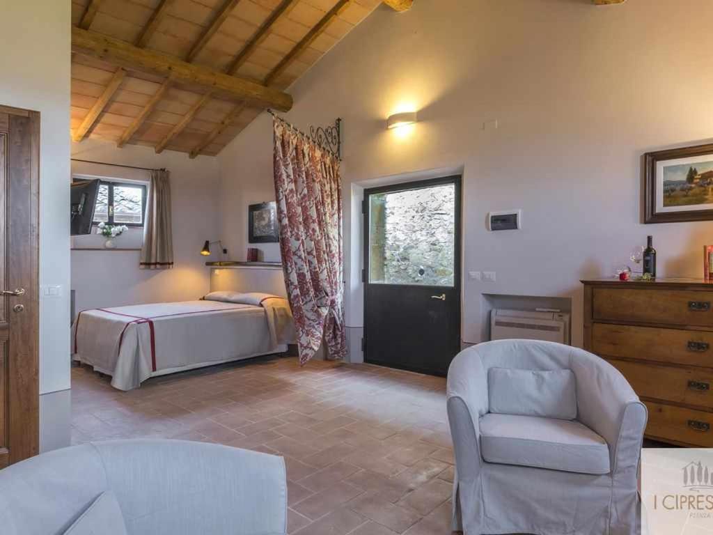 Villa I Cipressini Piscina Riscaldata Spa Toscana Pienza Exteriér fotografie