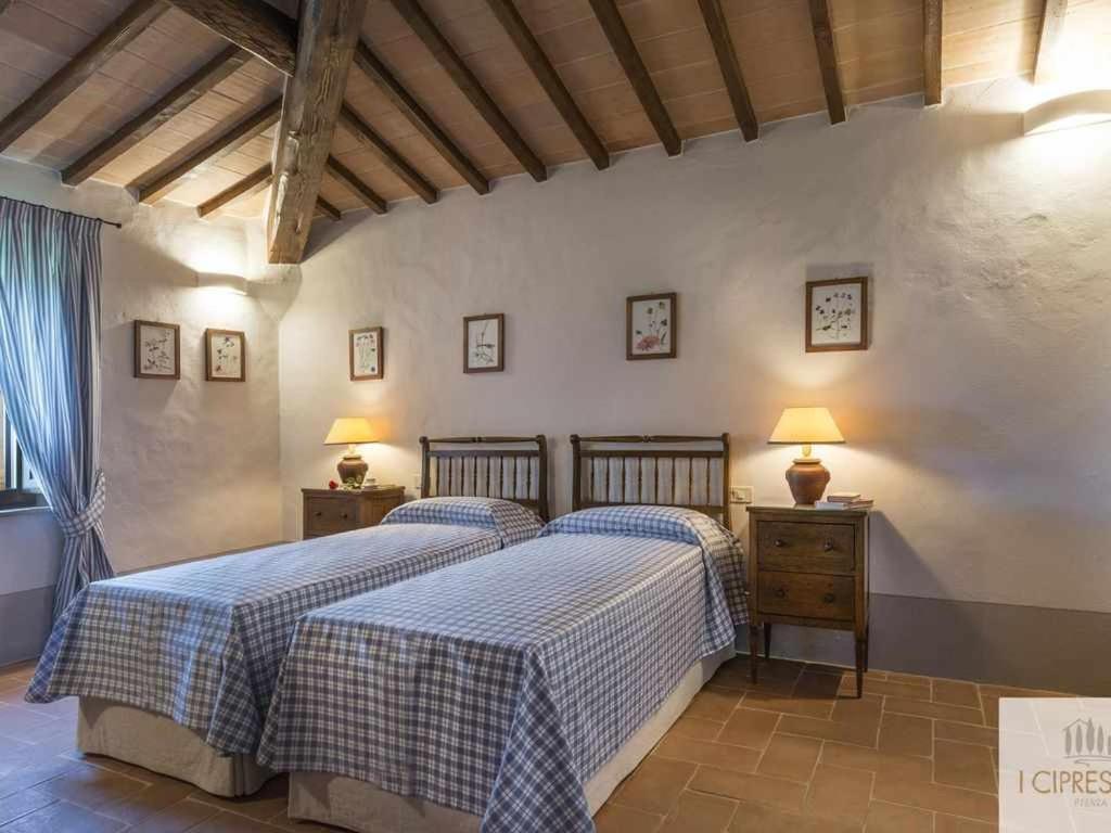 Villa I Cipressini Piscina Riscaldata Spa Toscana Pienza Exteriér fotografie