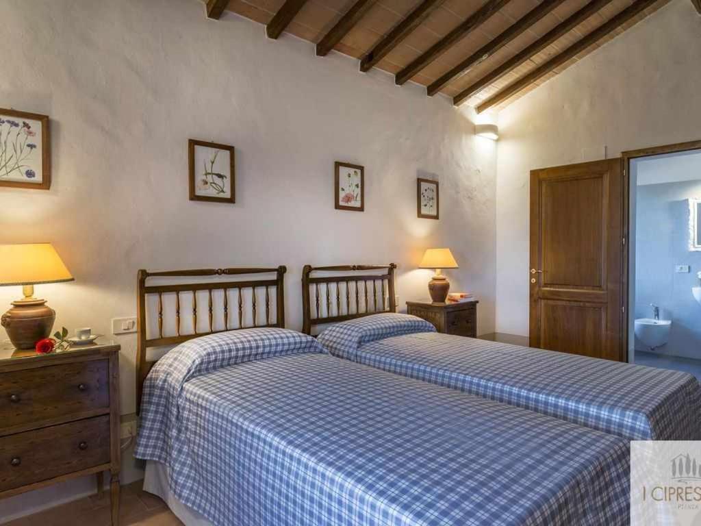 Villa I Cipressini Piscina Riscaldata Spa Toscana Pienza Exteriér fotografie