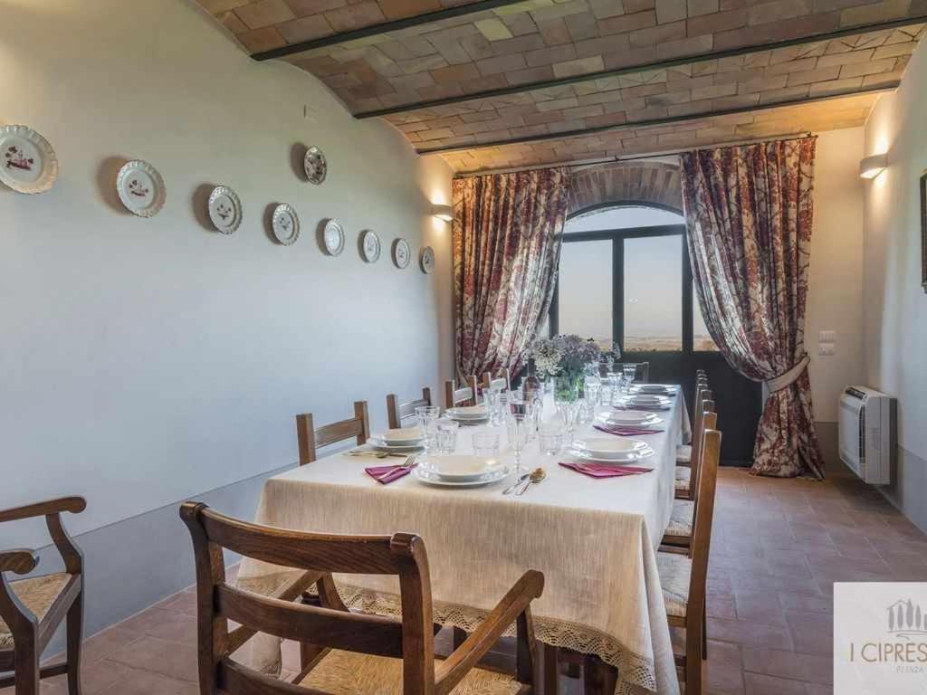 Villa I Cipressini Piscina Riscaldata Spa Toscana Pienza Exteriér fotografie
