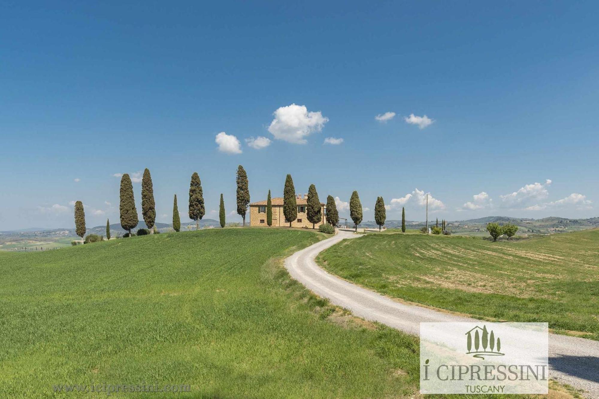 Villa I Cipressini Piscina Riscaldata Spa Toscana Pienza Exteriér fotografie